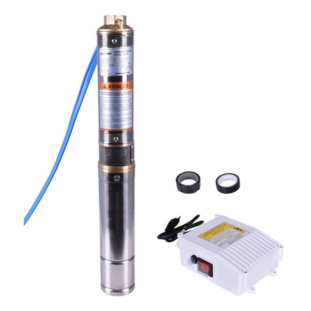 Bomba para Poço Artesiano 3 Polegadas (76mm) Até 56 Metros 1/2cv 0,5CV em Oferta na Shopee