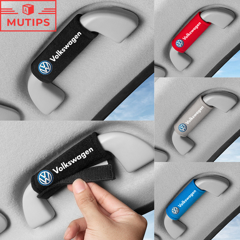 Volkswagen Luvas De Punho De Carro Tejadilho Capa Protetora De Fluff Para Golfe Mk4 Mk7 MK3 jetta mk6 Up Passat b5 b6 b7 Tiguan