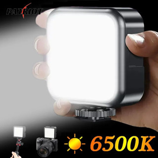 Luz De Maquiagem Para Estúdio Fotográfico De Vídeo Portátil-6500K Mini Lâmpada De Preenchimento LED-Selfie Livestreaming Telefone Câmera De 3 Níveis