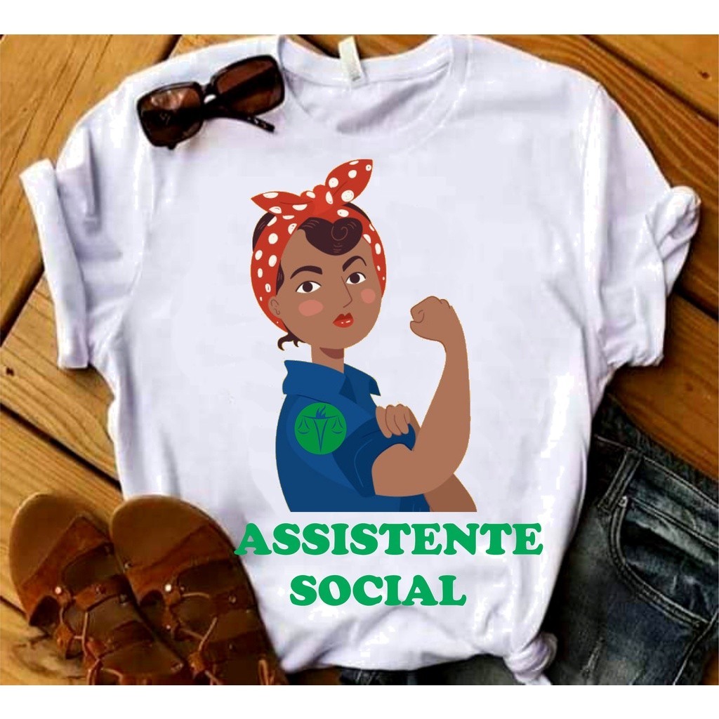Camisa Camiseta Serviço Social 11 CP Assistente Social