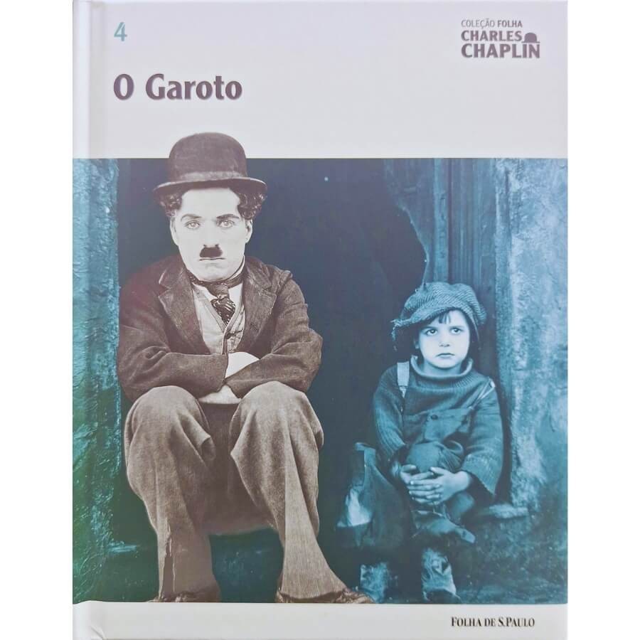 Livro/DVD Coleção Folha Charles Chaplin Vol. 4 O Garoto