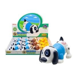 Jacaré ou cachorro de brinquedo motor a corda para menino e meninas brinquedos