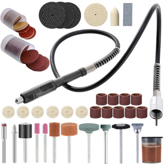 Kit Eixo Flexível Chicote 105 Acessórios para Micro Retífica em Oferta na Shopee