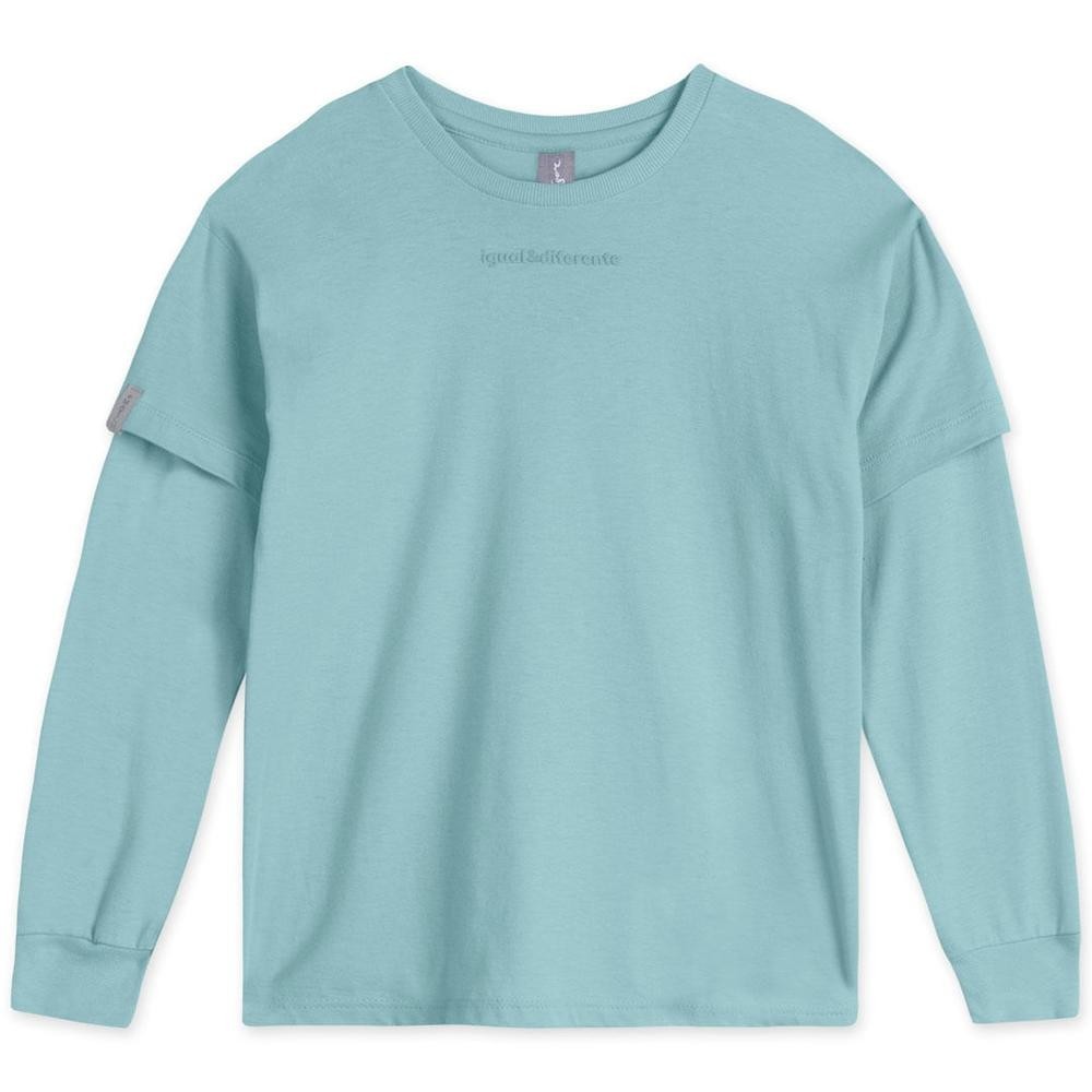 Camiseta Infantil Manga Longa Match