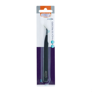 Pinça de Precisão Curva 12,2cm BRW em Oferta na Shopee