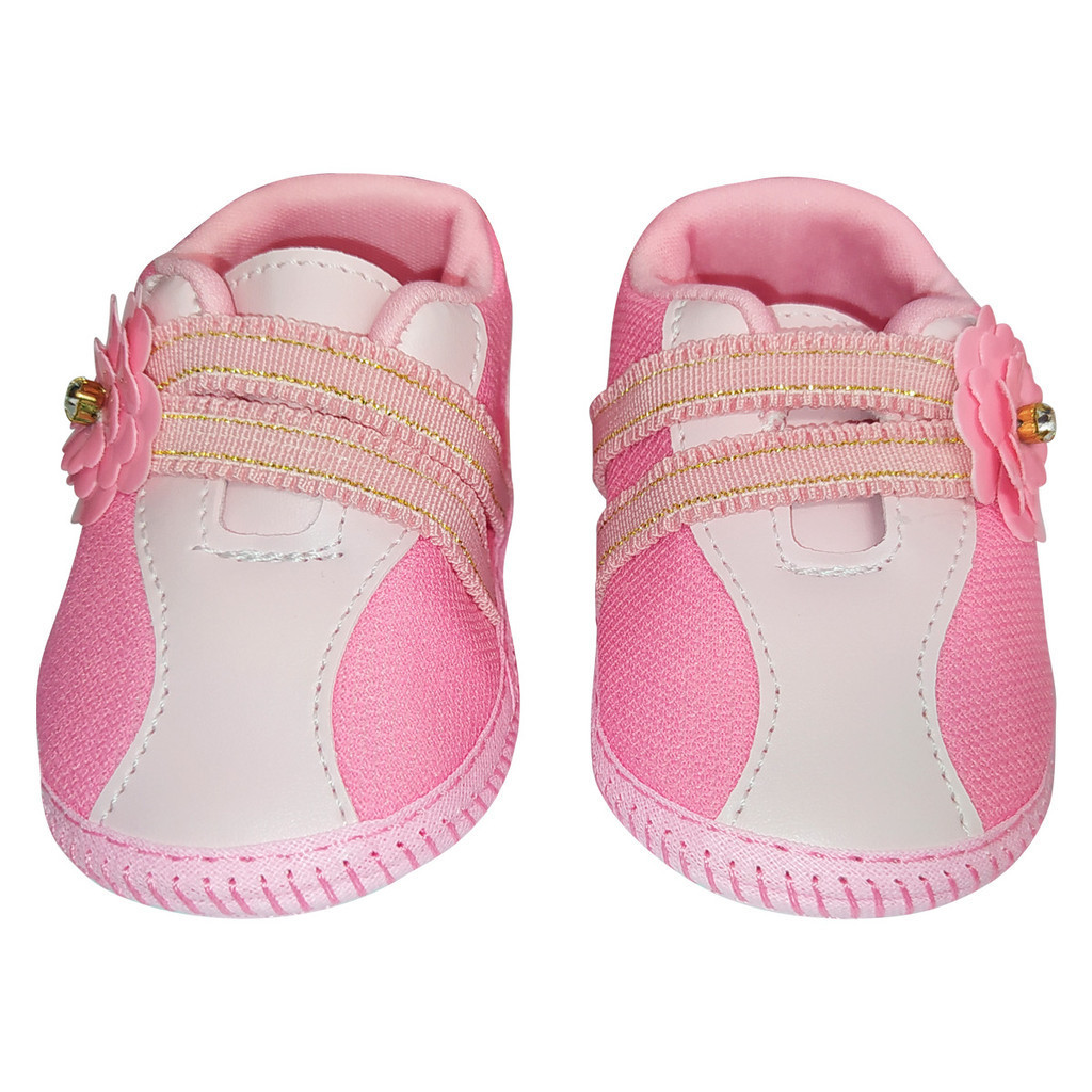 Calçado Tênis Bebe Kids Baby C/ sola Mini Diva Tam 14 ao 17