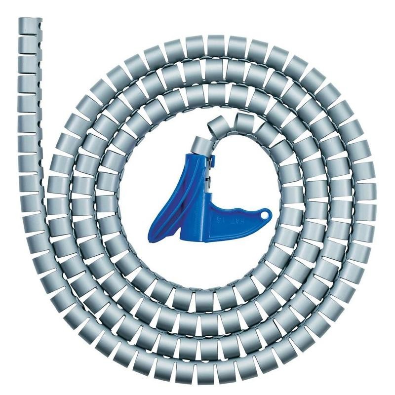 Organizador de fios espiral HWPP16 16mmx2m branco 1 und Hellermanntyton