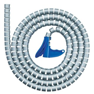 Organizador de fios espiral HWPP16 16mmx2m branco 1 und Hellermanntyton em Oferta na Shopee