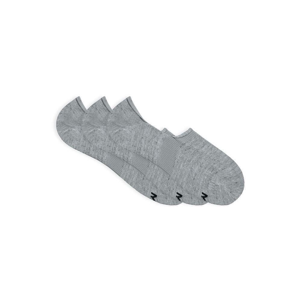 Kit 3 meias esportiva super invisível com silicone mash 217.01 em Oferta na Shopee