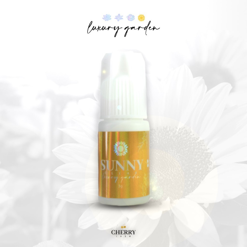 Detalhes do Cola Sunny Cherry Lash Luxury Garden Extensão de Cílios 3ml
