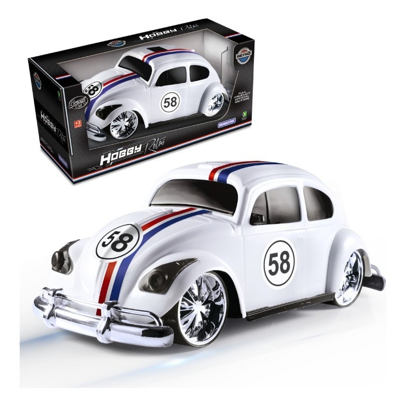 Carrinho Grande Infantil Menino Herbie Hobby Fusca Grande