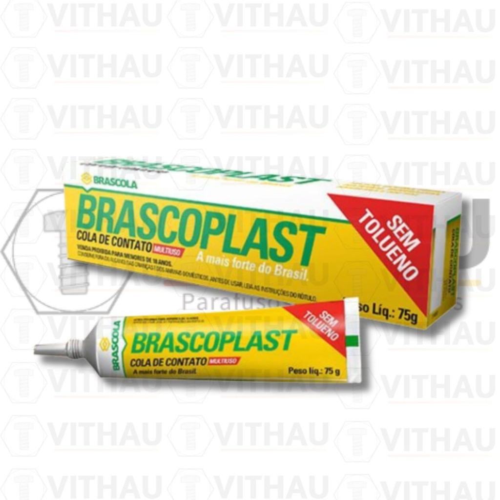 Cola de contato Multiuso Brascola Bracoplast 75g
