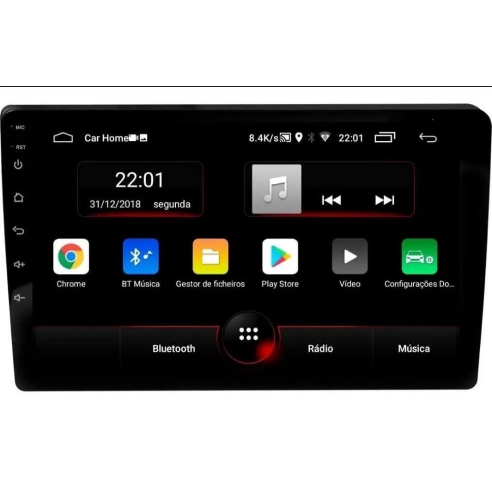 Multimídia Ecopower Android Wifi Gps 10 Pol Carplay