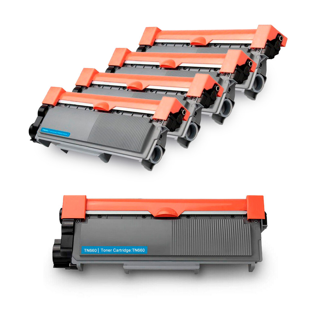 Kit com 4 Cartuchos Toner Compatível TN2340 TN2360 TN2370 TN660