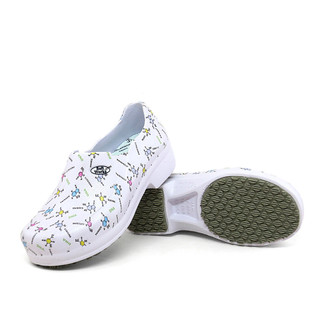 Sapato Estampado Soft Works Linha BB65 para Serviços Hospitalares com Solado Antiderrapante Feminino