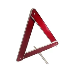 Triângulo Sinalizador de Emergência VHIP 860 Faixa Refletiva Plástico Base de Plástico + Qualidade + Segurança