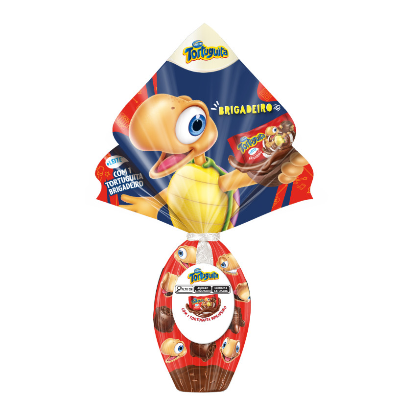 Ovo De Páscoa Tortuguita Brigadeiro Arcor 120g em Oferta na Shopee