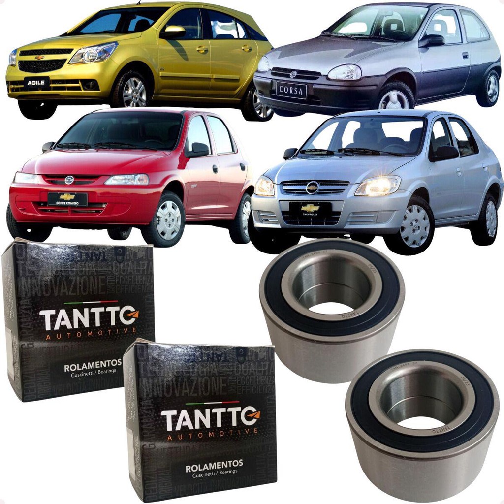 Par Rolamento Roda Dianteiro Corsa Classic Celta Prisma em Oferta na Shopee