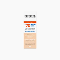 Protetor Solar Facial FPS 70 Bege Claro 2.0 - Kley Hertz