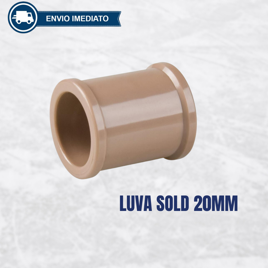 Luva Soldavel 20mm 1/2  PVC