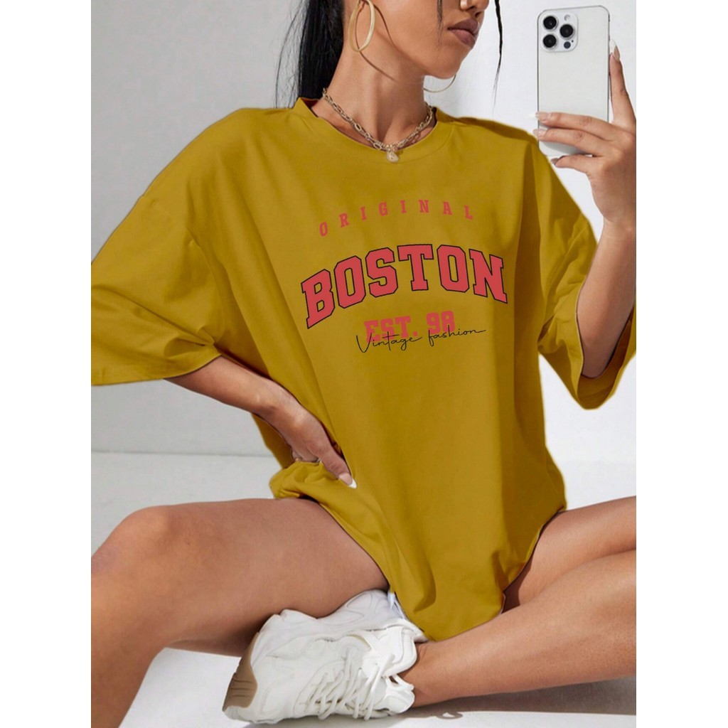 Camiseta Streetwear Old School Confortável Blusa Oversized Feminina Estilosa Life Style Estampada