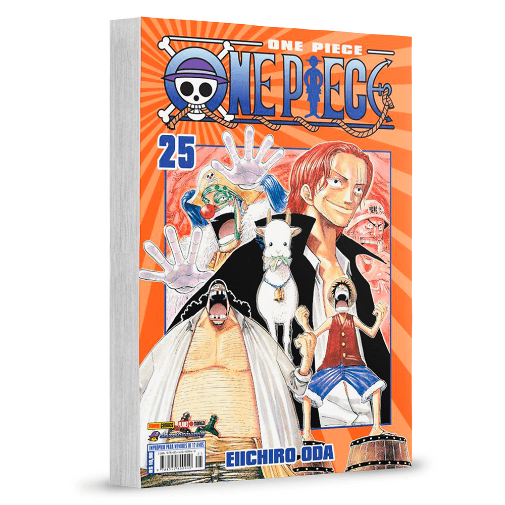 Mangá - One Piece - 25 - Encadernação Clássica - Novo/Lacrado em Oferta na Shopee