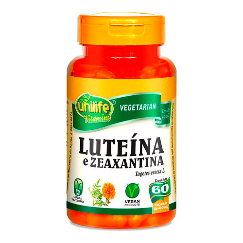 Luteína E Zeaxantina Unilife - 60 Cápsulas
