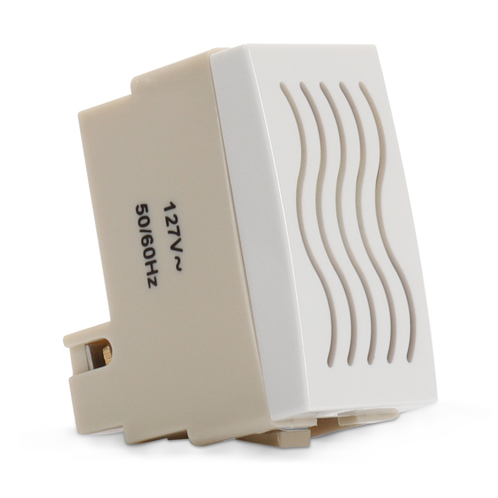 Módulo Cigarra 127V Sleek Branco Margirius