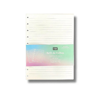 Refil Caderno Inteligente Para 10 Discos 80 Folhas - FWB em Oferta na Shopee