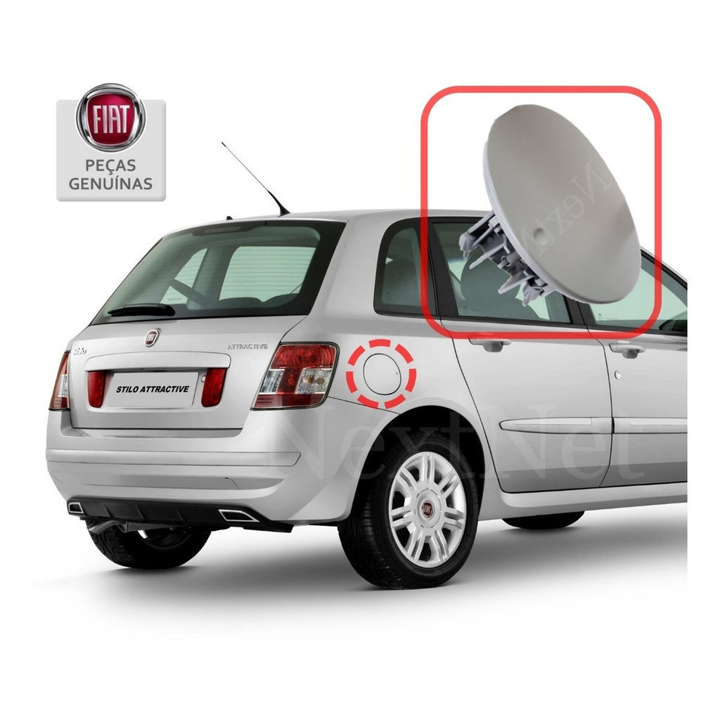 Portinhola Tampa Do Tanque Fiat Stilo Sporting 1.8 Mpi 8v
