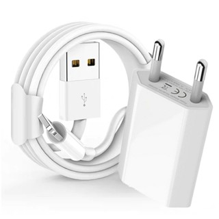 Cabo Carregador Usb Carregador De Parede Ue Iphone 11 7 8 Plus 6 6 S Plus X Xr Xs Max 11 Pro Max 5 5s Se Cabos Usb