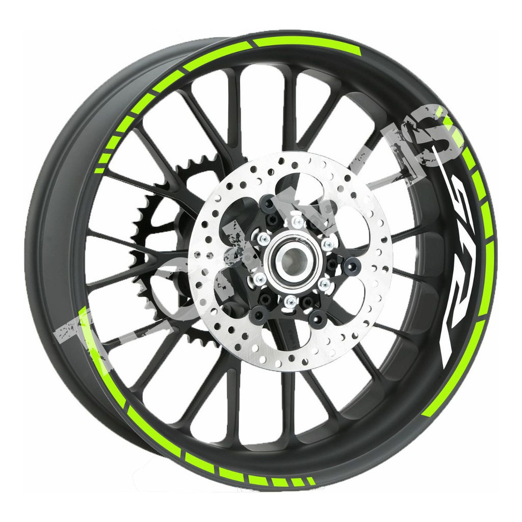 Kit Refletivo de Adesivos para Rodas e Frisos para Moto nova Yamaha R 15 R15 De Roda Friso YZF R15 Sticker