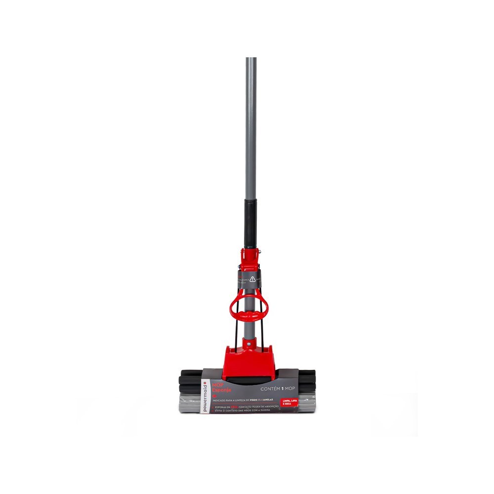 Mop Esponja Rodo Magico Esfregao Pratico Limpeza Powermaid