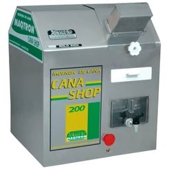Moenda Moedor Cana Elétrica com Rolo em Inox 220V Cana Shop 200