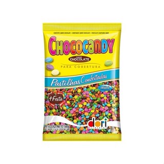 Chocolate Tipo M&M Colorido Perfeito Para Tubetes 500g