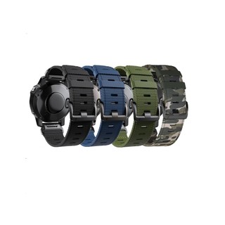 Pulseira Compatível Garmin Fenix 7X 6X 5X Fênix 3 Nylon 26mm