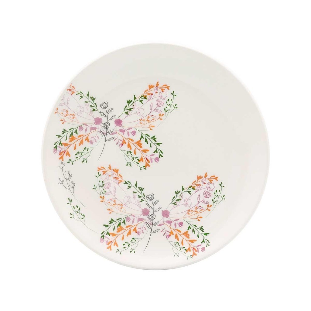 Prato Sobremesa 20 Cm Oxford Unni Jardim Secreto em Oferta na Shopee