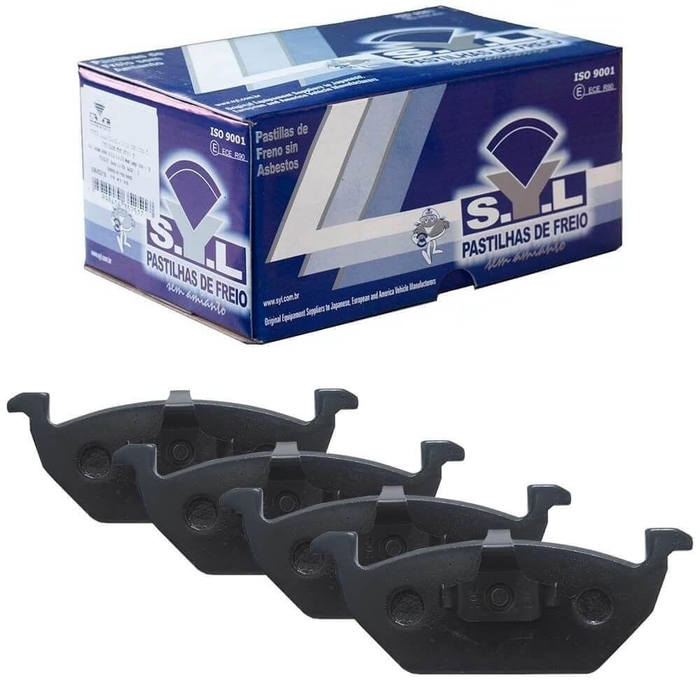 Kit Pastilha Freio Spacefox 2014 2015 2016 2017 Dianteira
