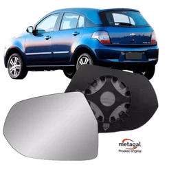Lente Retrovisor Agile 2010 2011 2012 2013 Original Metagal