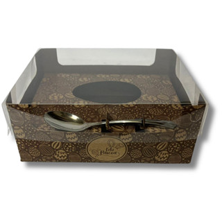 Caixa Ovo de Páscoa de Colher Marrom Ovinhos P - 350gr, 250gr, 150gr - 10un em Oferta na Shopee