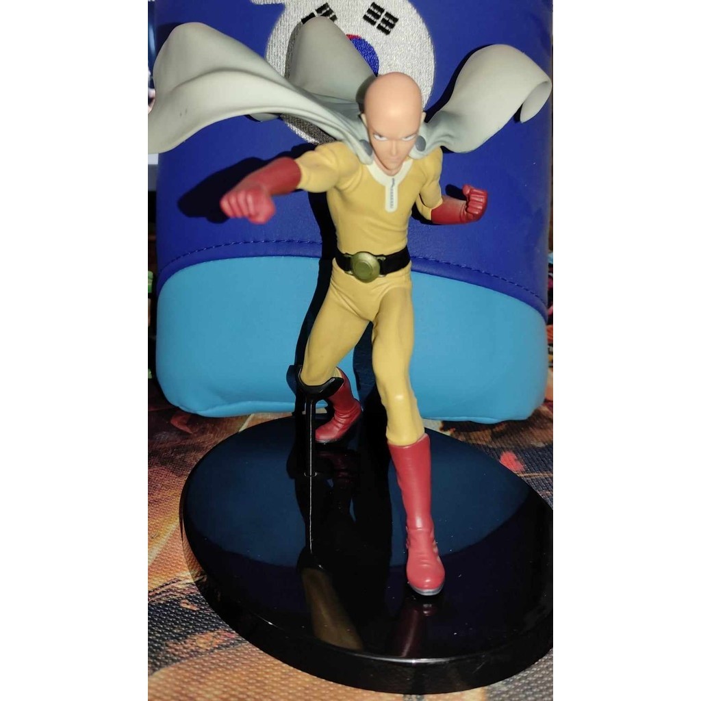 Action Figure Saitama One Punch Man Pvc 20 cm apx Coleção, figura de ação, anime, manga