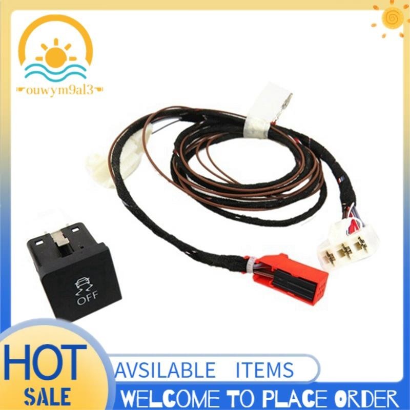 Controle De Tração Do Carro Peças De Botão ESP OFF ASR Com Plugue De Arnês De Interruptor Para Zong Golf MK6 Jetta 5 1KD927117 em Oferta na Shopee