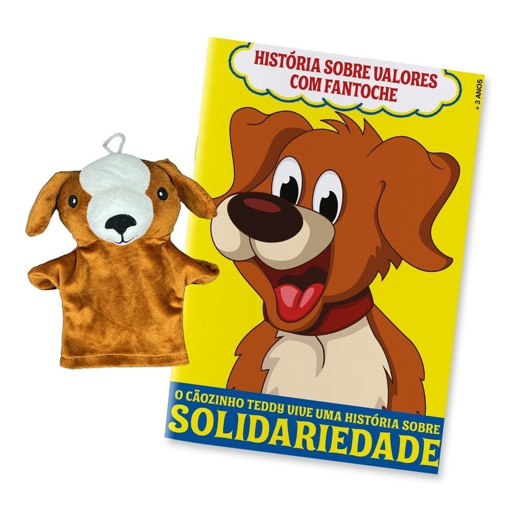 História sobre Valores com Fantoche – Cachorro em Oferta na Shopee