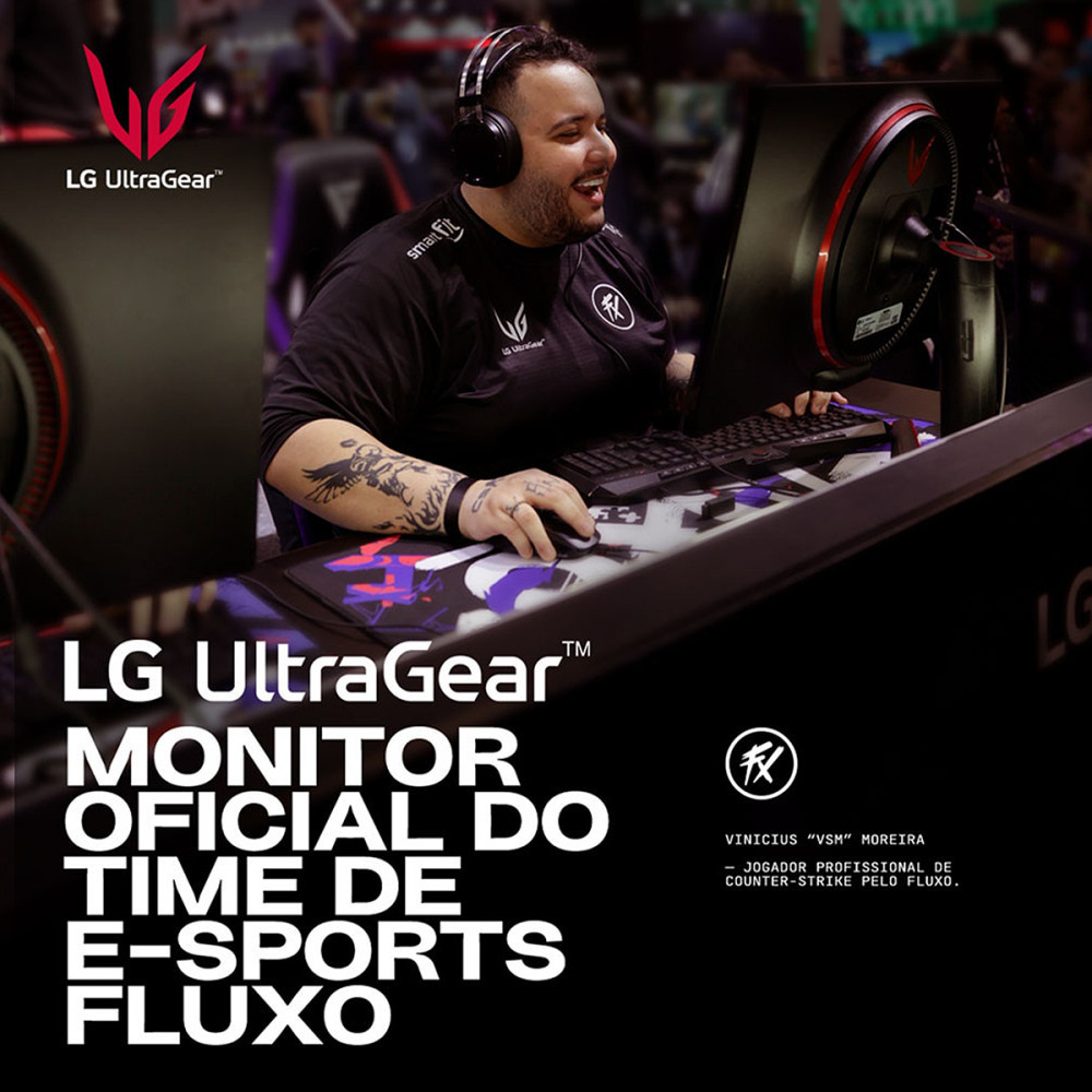 Detalhes do Monitor Gamer LG 31,5 QHD 165Hz 1ms HDR10 HDMI AMD FreeSync Premium