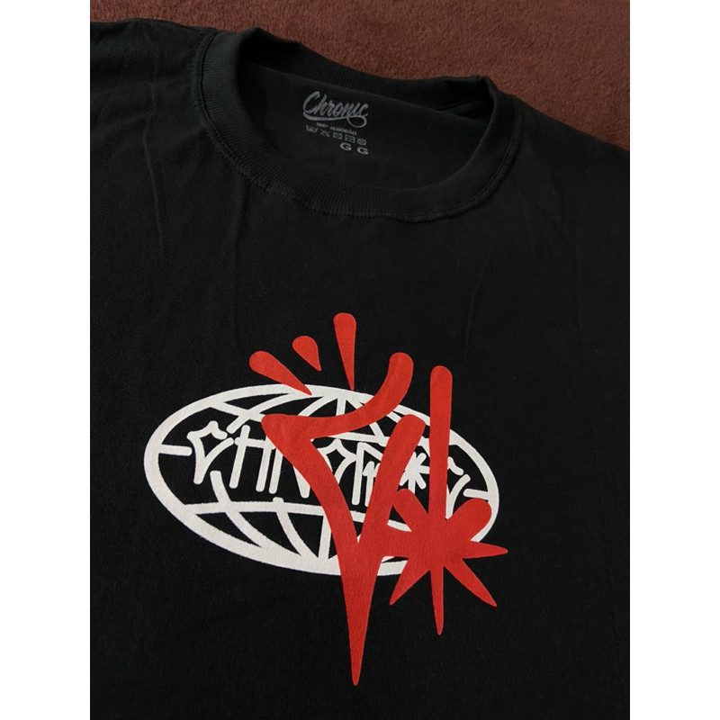 premium Blusa oversized da Chronic Unissex estampada camiseta branca 100 algodão preta T-shirt