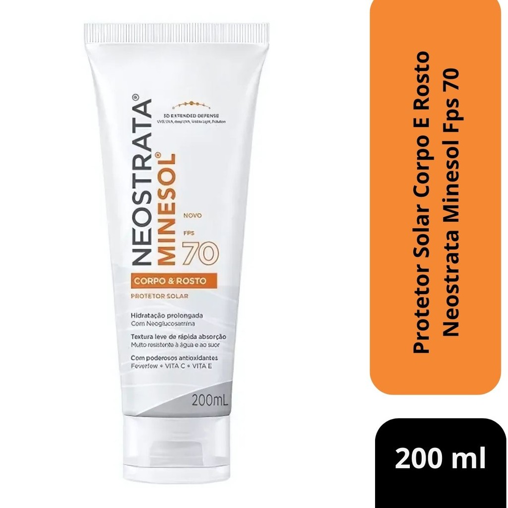 Minesol Corpo e Rosto 70: Onde Comprar | BuscaProdutos