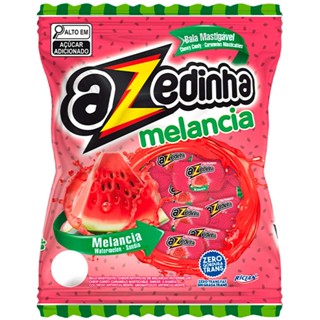 Bala Mastigável Azedinha Melancia 500g - Riclan em Oferta na Shopee