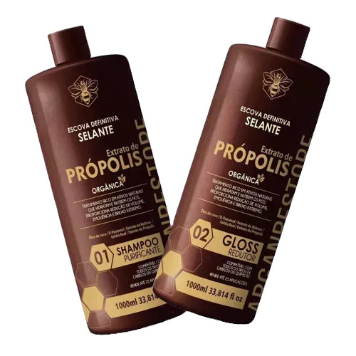 Selagem  Definitiva Orgãnica Argan Restore Propolis/geleia