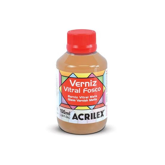 VERNIZ VITRAL FOSCO 100ML - ACRILEX