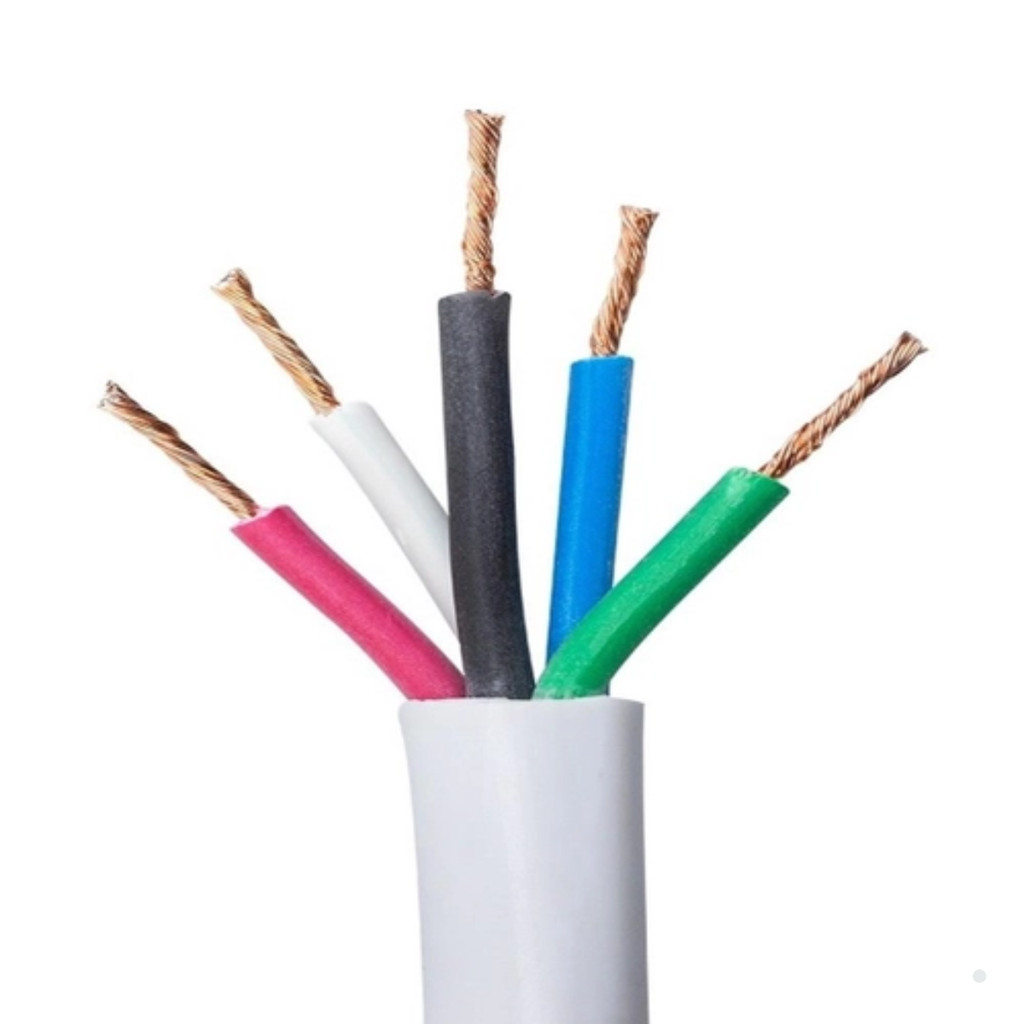 Cabo Flex Pp 5X1.5Mm 1 Metro Techcabos em Oferta na Shopee